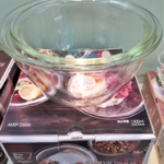 現貨＋預購～日本製【HARIO】深型厚實耐熱玻璃調理碗 沙拉碗 (2入)
